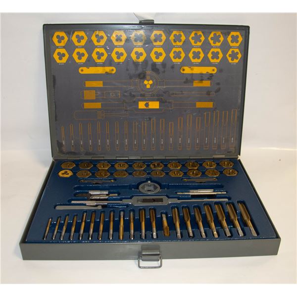 MASTERCRAFT TITANIUM COATED TAP & DIE SET