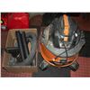 Image 1 : RIDGID HD 14000 SHOP VAC W ATTACHMENTS