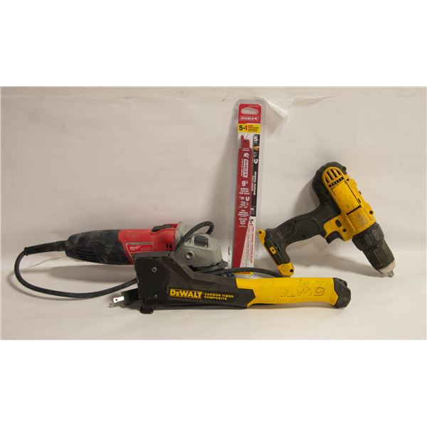 FLAT POWER TOOLS AND STAPLER WORKING