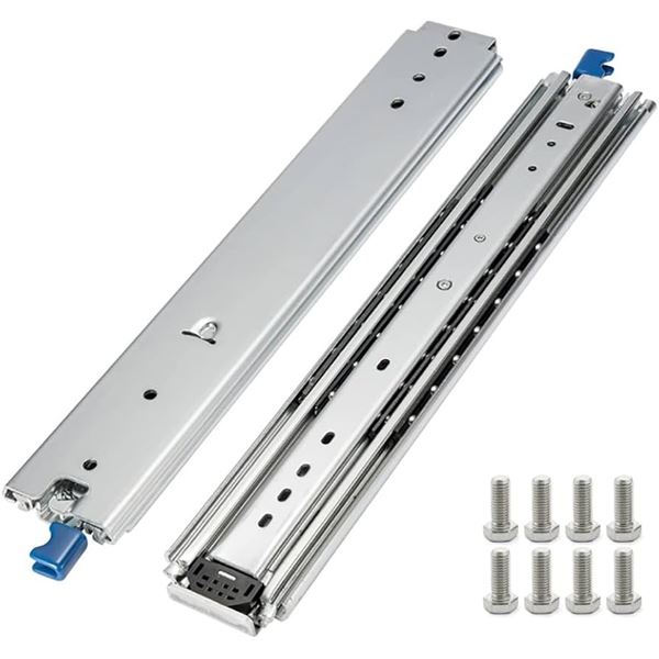 PAIR OF NEW 52" BALL BEARING 500LB SLIDES