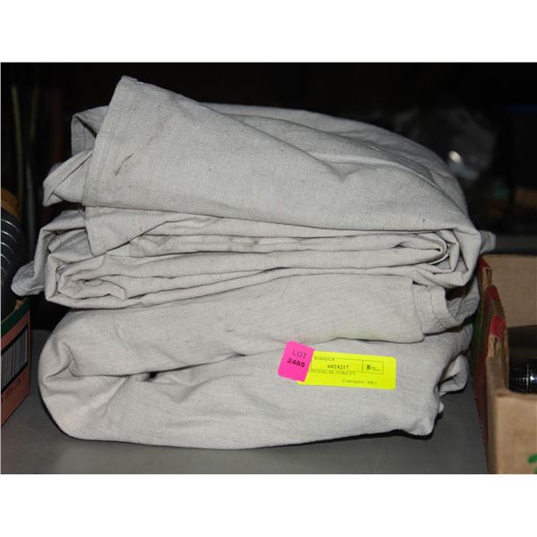 2 X PAINTING BLANKETS