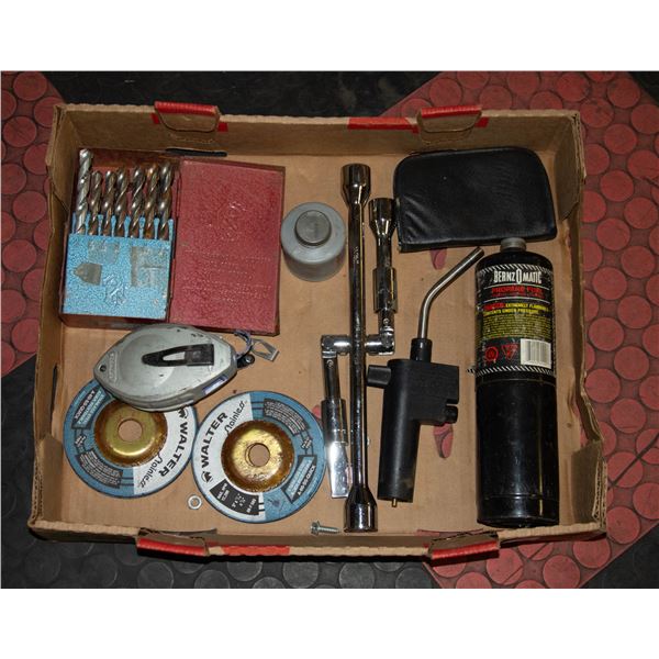 ESTATE 102 TORCH, DRILL BITS, ETC