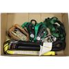 Image 1 : BOX WITH 4 HEAVY DUTY RATCHET TIE-DOWN