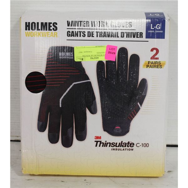 HOLMES WORKWEAR WINTER WORK GLOVES