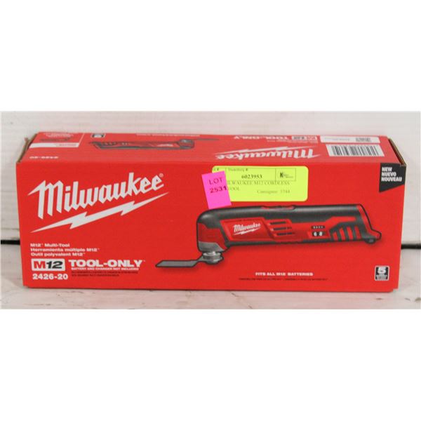 NEW MILWAUKEE M12 CORDLESS MULTI-TOOL