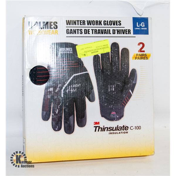 HOLMES WORKWEAR WINTER WORK GLOVES