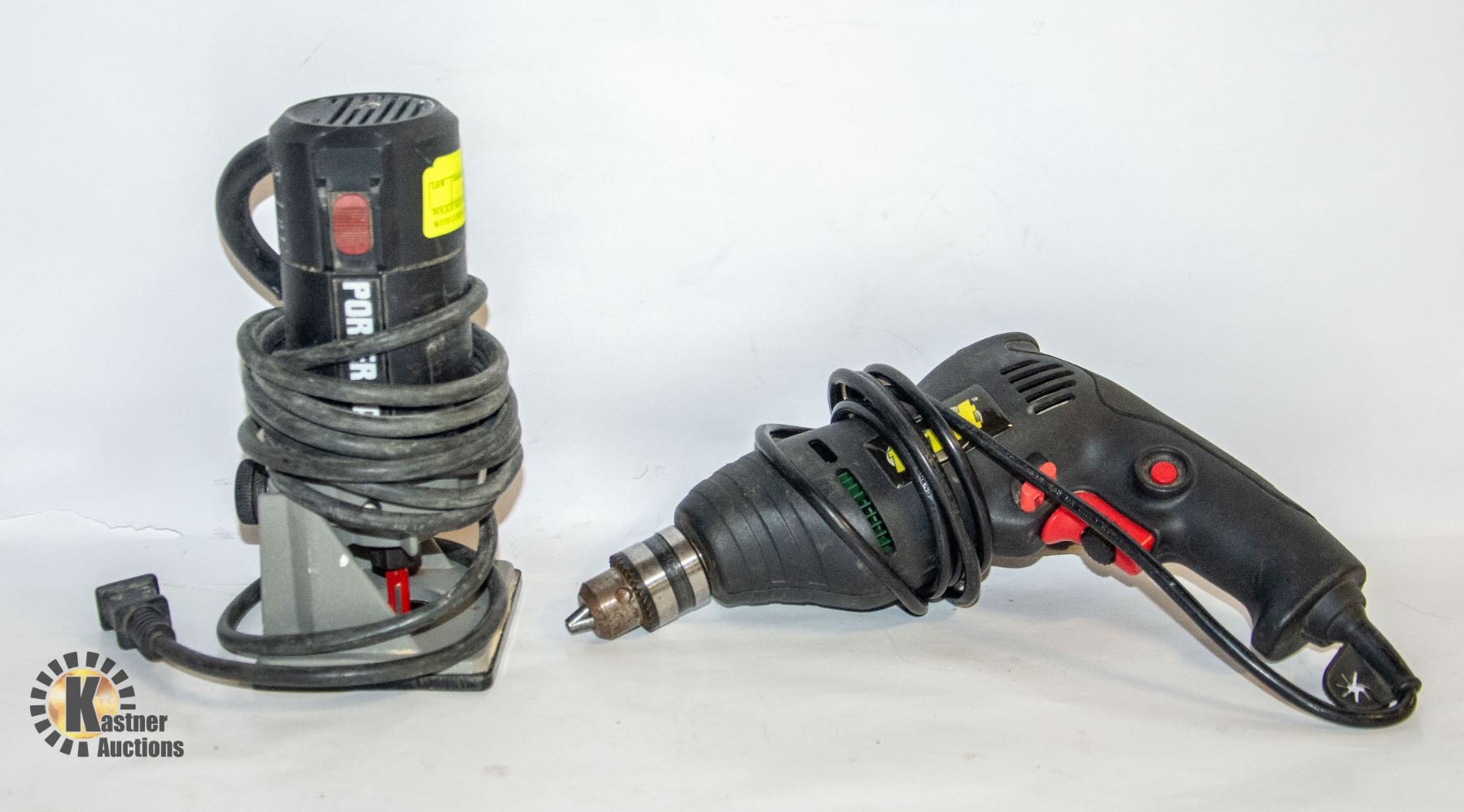 POLICE SEIZURE: ROUTER SOLD WITH CORDED DRILL