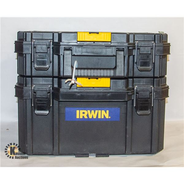 POLICE SEIZURE: 2 PC IRWIN PACK OUT TOOL KIT