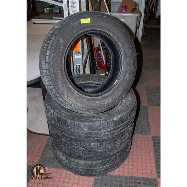 SET OF 4 GOODYEAR TIRES P250/70R/16