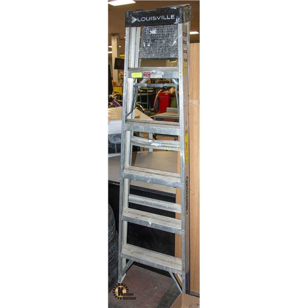 6 FT 300LB STEP LADDER HEAVY DUTY LOUISVILLE
