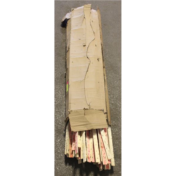 BOX OF CARPET TACK STRIPS
