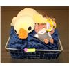Image 1 : BOX WITH WEIGHTED BLANKET & KIDS STUFFY