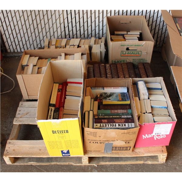 PALLET OF BOOKS