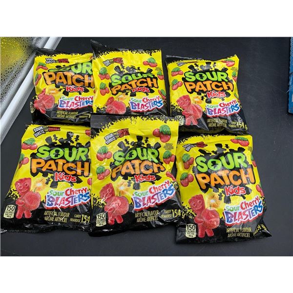 Maynard's Sour Patch Kids Sour Cherry Blasters (6 x 154g)