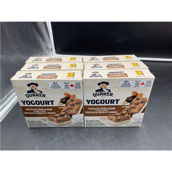 Quaker Yogourt Chocolate Chunk Almond Granola Bars (6 x 5)
