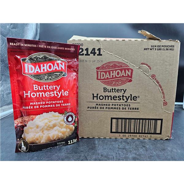 Idahoan Buttery Homestyle Mashed Potatoes (12 x 4oz)