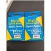 Image 2 : Digital Camera Battery Digital Power, Lithium Ion, 2pk, Charger set