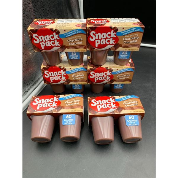 Snack Pack No Sugar Added Chocolate Pudding (6 x 4 x 99g)