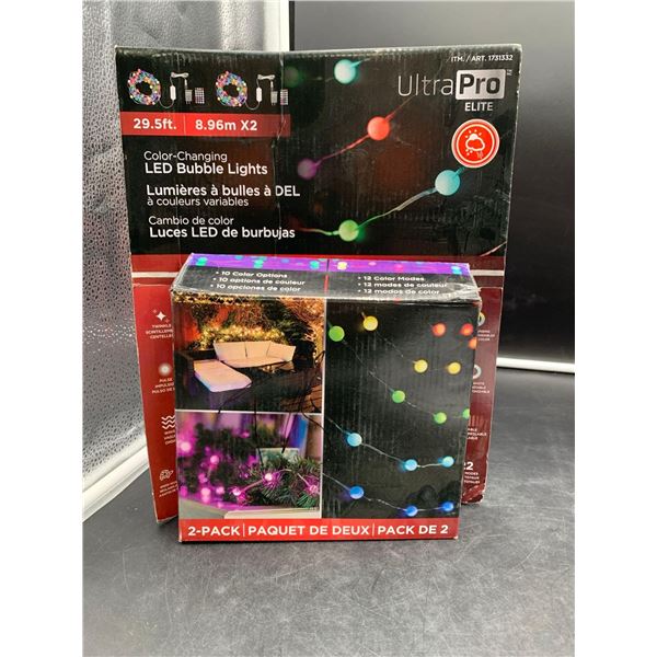 29.5ft Color-Changing LED Bubble Lights 2pk