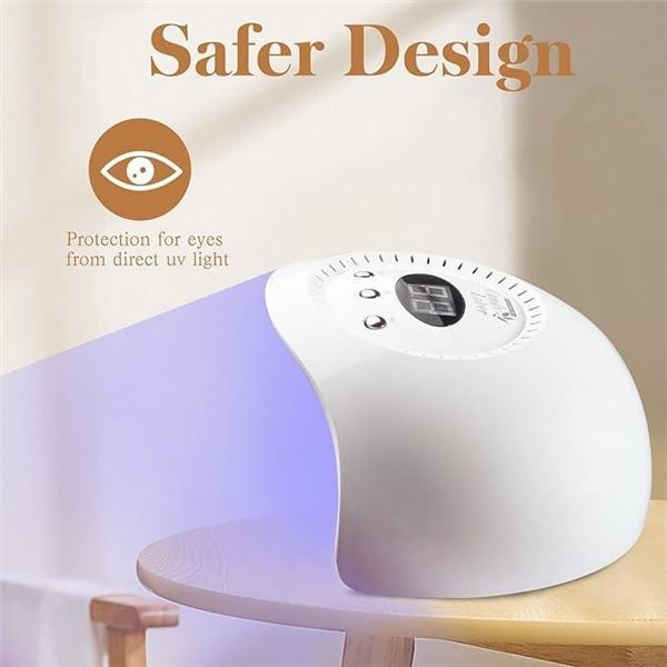 Candy Lover UV LED Nail Lamp-Safer Design, on/off sensor