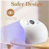 Image 1 : Candy Lover UV LED Nail Lamp-Safer Design, on/off sensor