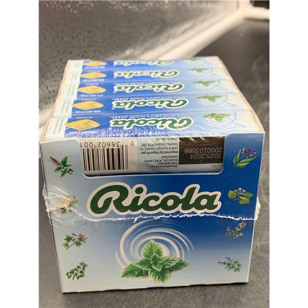 Ricola Extra Strength Icy Menthol Swiss Herb Lozenges (20 x 31.5g)