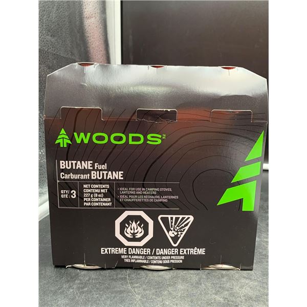 Woods Butane Fuel (3ct)