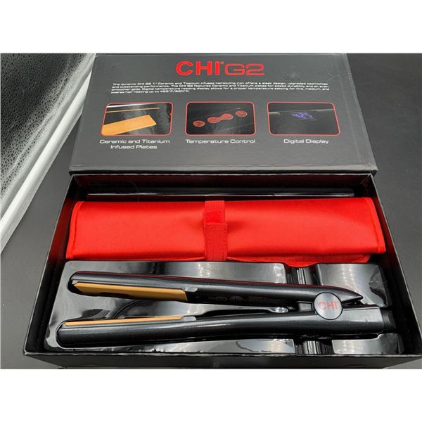 Chi G2 Second Generation- 1in Ceramic & Titanium Infused Hairstyling Iron