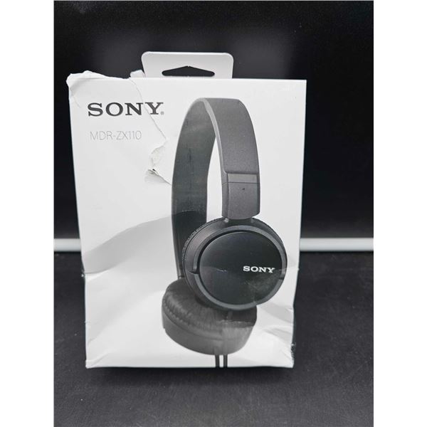 Sony MDR-ZX110 Headphones-corded