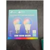 Image 1 : TP-Link Kasa Smart Wi-Fi Light Bulb, Multicolor 2pk
