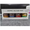 Image 1 : 4pk Gourmet Mustard Pack-Assorted (4 x 125ml)