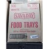 Image 2 : Savaday Food Trays No 200 - 500 Count
