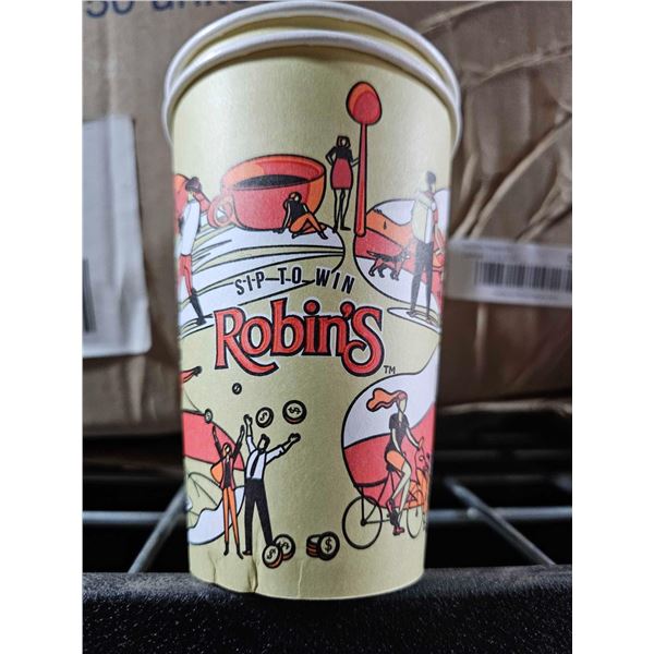Robins Themed, Hot Liquid Solo Cups - 1000 Count