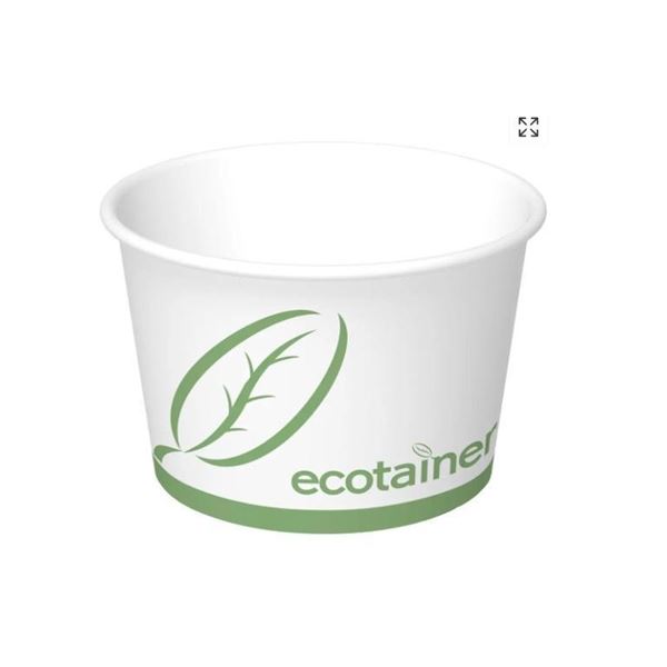 Graphic Packaging ecotainer DFRE-12,  12ox Hot Food Containers 1000 Count