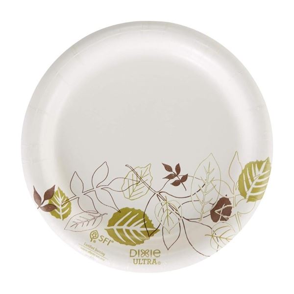 Georgia-Pacific Dixie SXP6PATH Heavy Weight Paper Plates (4 Packs of 250 Plates), 5.82", Pathways De
