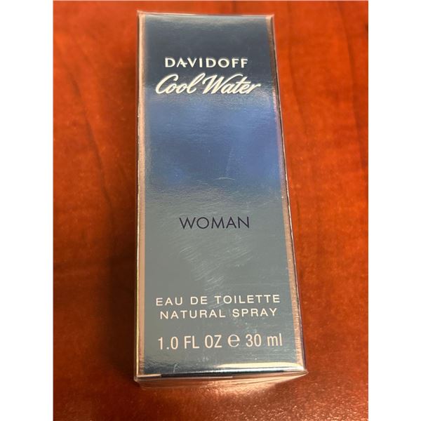 Davidoff Cool Waters Womens Eau de Toilette 30ML Sealed