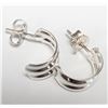 Image 3 : Silver Earrings, Suggested Retail Value $30