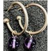 Image 2 : Silver Genuine Gemstone Earrings, Suggested Retail Value $50