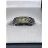 Image 1 : Sterling Silver & Ivory Enamel Dress Ring NEW in gift box