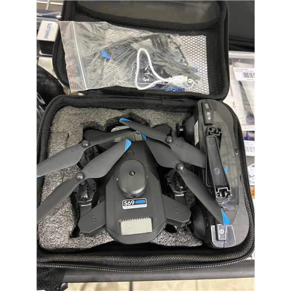 S69 Drone 4K HD Dual Camera, 50X Zoom Shooting, 360 Degree All Around Multi Channel Intelligent Obst