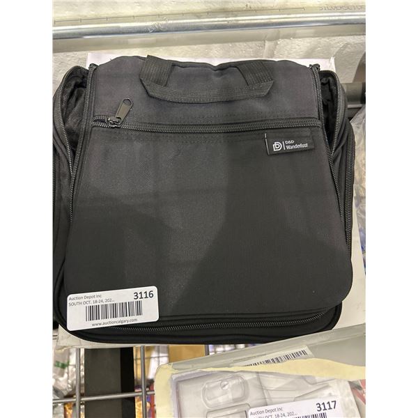 DD D&D Wanderlust Hanging Travel Toiletry Bag for Men and Women