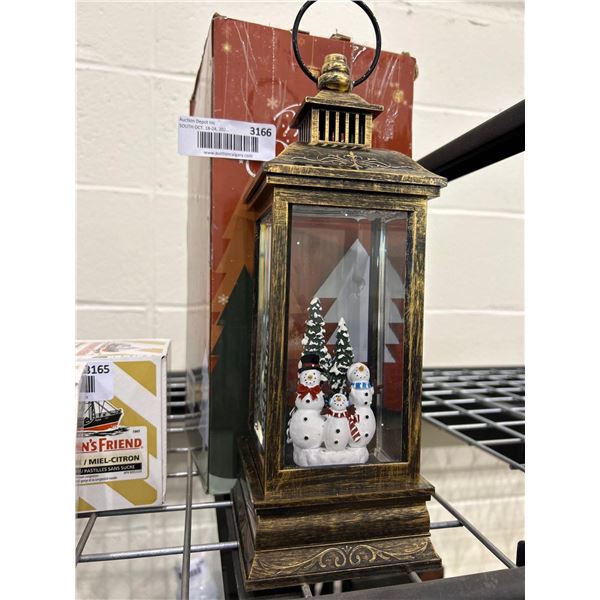 Christmas Snowing musical Lantern