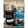 Image 1 : Thermos and Kid LOT of 2 lunch Containers