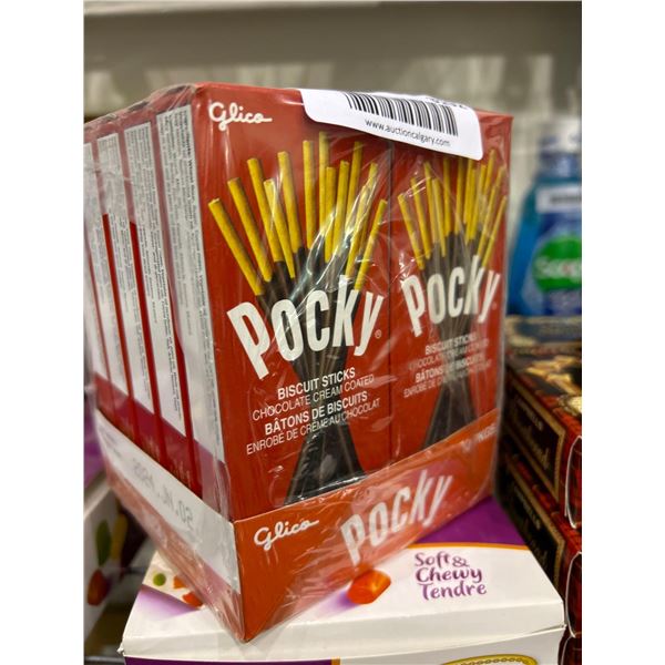 pocky chocolate biscuit Sticks case of 10 boxes