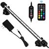 Image 3 : Kefe 28cm Timer Color Changing LED Fish Tank Aquarium Submersible Light with Remote/ Colored Aquariu