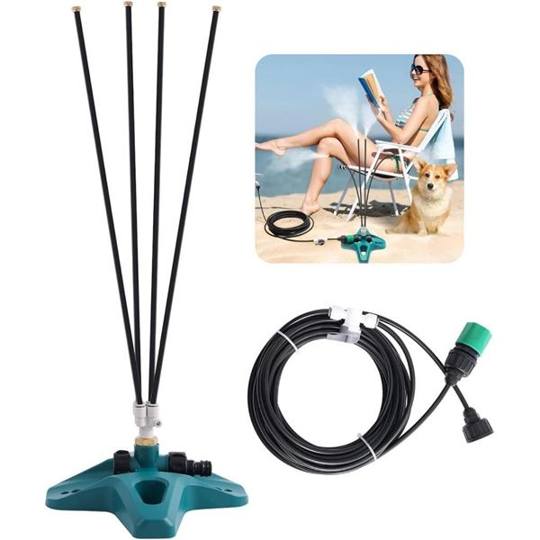 Stand Up Mist Cooling System