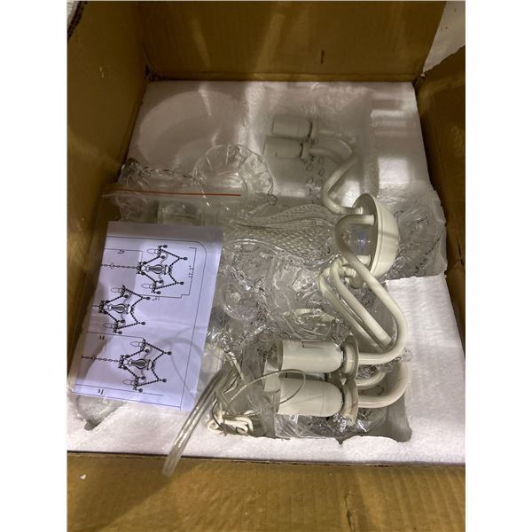 NEW Crystal Chandelier in Box as pictured
