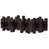 Image 1 : Umbra Sticks Multi Rack Modern, Unique, Space-Saving Hanger with 5 Flip-Down Hooks