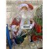 Image 1 : Dancing Musical Singing Santa Figurine