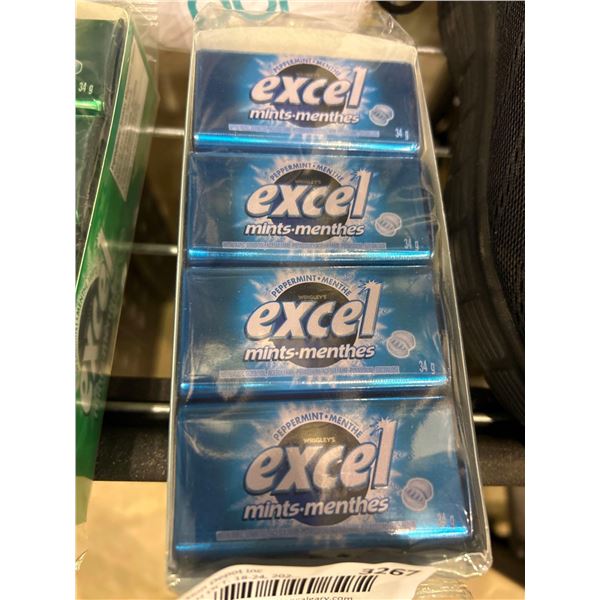 Excell Mints Lot of 8 x 34 peppermint